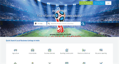 Desktop Screenshot of indiaaclick.com